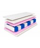PARIS 140x200 pocket spring mattress, latex, 7 zones, hypoallergenic H3, T25 foam, height 27cm