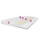 Matratzenauflage TOP5 LATEX 90x200x5, Bettauflage, H3 mittelhart, beidseitig nutzbar, antiallergisch