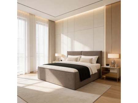 Royal Bouclé Continental Bed