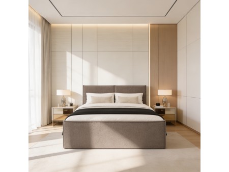 Royal Bouclé Continental Bed