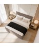 Royal Bouclé Continental Bed
