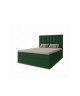 Continental bed with a NERO BOX SZTRUKS mattress and bedding storage compartments