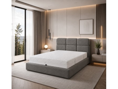 Polsterbett „VERO“ für das Schlafzimmer mit Bettrahmen und Bettkasten