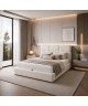 Polsterbett „VERO“ für das Schlafzimmer mit Bettrahmen und Bettkasten