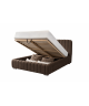 VENUS upholstered bedroom bed with bed base and bedding storage 9