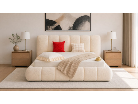 Modernes Polsterbett 200x200 CLOUD SOFT