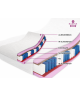 FOLYESO H3/H4 pocket spring mattress, 180x200, 7 zones, pocket springs, HR foam, coconut fibre, hypoallergenic, height 20cm