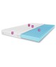140x200x10 massage mattress topper, bed topper, H3 medium-firm, contoured, reversible, hypoallergenic
