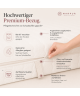 Schaumstoffmatratze 120x200 TWIST H3/H4, 25 cm, T25-Schaumstoff, antiallergisch, beidseitig nutzbar, Kokosfaser