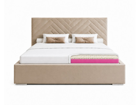 TOP5 LATEX H3 mattress topper, 100x200, reversible, hypoallergenic, 5cm thick