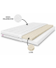 TOP5 LATEX H3 mattress topper, 100x200, reversible, hypoallergenic, 5cm thick