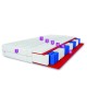 Taschenfederkernmatratze 90x200 LAMBADA H3, 15 cm, Pocket-System, antiallergisch, 7 Zonen, T25-Schaumstoff