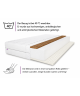 Matratze 70x140 für Kinder BABY LATEX KOKOS H3, Schaumstoff, Höhe 10 cm