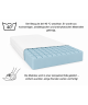 Materac piankowy SENGOF H3, pianka T25, dwustronny, antyalergiczny, 7 stref, wys. 10cm