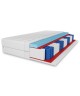 PREMIUM H3 pocket spring mattress, 180x200, 7 zones, massage foam, hypoallergenic pocket springs, height 25cm