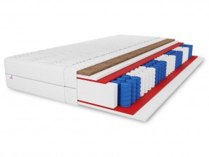 Doppelseitige 180x200x25cm SALSA KOKOS Taschenmatratze