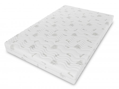 Materac piankowy 180x200 Aloe Vera H3, dwustronny, antyalergiczny, pianka T25, wys. 10cm
