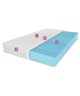 NICOLE foam mattress 120x200x10 – T25 foam, massage, reversible, H3 medium-firm, 7 zones, breathable