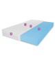 OLIVIA foam mattress 200x200x10 – T25 foam, massage effect, reversible, H3 medium-firm, 7 zones, breathable