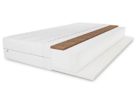 Materac dla dziecka 70x140x10cm H3 BABY LATEX KOKOS