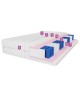 PARIS pocket spring mattress, 180x200, latex, 7 zones, hypoallergenic H3, T25 foam, height 27cm 45