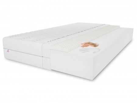 Materac piankowy MEMORY 80x200x20 – średniotwardy H3, lateks, pianka T25, antyalergiczny