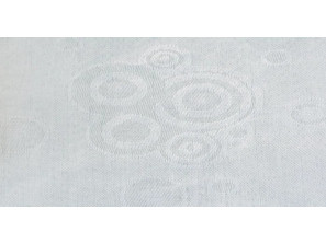 White JACQUARD mattress cover – a jacquard cover with a subtle sheen