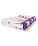 Taschenfederkernmatratze 200x200 CAILANO H3, 25 cm, Visco, Taschenfederkern, Schaumstoff, antiallergisch