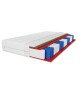 Materac kieszeniowy LAMBADA KOKOS 200x200x16 H4 – twardy, 7 stref, antyalergiczny, pianka T25, mata kokosowa, pocket