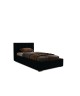 NERO single upholstered bed with bed base and bedding storage 21