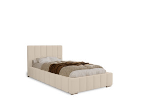 ALMA – Polsterbett für das Schlafzimmer (Einzelbett) mit Lattenrost und Bettkasten 5
