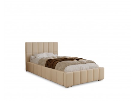 ALMA – Polsterbett für das Schlafzimmer (Einzelbett) mit Lattenrost und Bettkasten 7