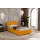 ALMA – Polsterbett für das Schlafzimmer (Einzelbett) mit Lattenrost und Bettkasten 8