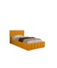 ALMA – Polsterbett für das Schlafzimmer (Einzelbett) mit Lattenrost und Bettkasten 9