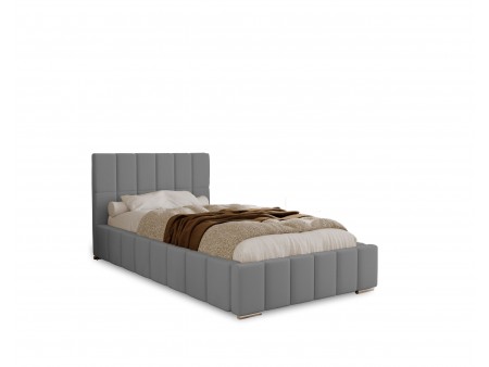 ALMA – Polsterbett für das Schlafzimmer (Einzelbett) mit Lattenrost und Bettkasten 16