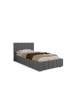 ALMA – Polsterbett für das Schlafzimmer (Einzelbett) mit Lattenrost und Bettkasten 17