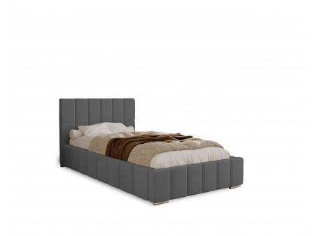 ALMA – Polsterbett für das Schlafzimmer (Einzelbett) mit Lattenrost und Bettkasten 17