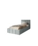 MENOS-Einzelbett für das Schlafzimmer mit Polsterung, Lattenrost und Bettkasten 6