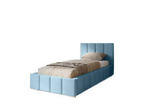 MENOS-Einzelbett für das Schlafzimmer mit Polsterung, Lattenrost und Bettkasten14