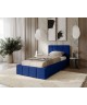 MENOS single upholstered bedroom bed with bed base and storage compartment for bedding15