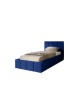 MENOS single upholstered bedroom bed with bed base and bedding storage compartment 16
