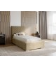 AURA – gepolstertes Einzelbett für das Schlafzimmer mit Bettrahmen und Bettkasten 4
