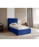 AURA – gepolstertes Einzelbett für das Schlafzimmer mit Bettrahmen und Bettkasten 16
