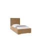 GOLDEN PREMIUM Einzelbett für das Schlafzimmer mit Polsterung, Lattenrost und Bettkasten 6