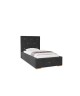 GOLDEN PREMIUM Einzelbett für das Schlafzimmer mit Polsterung, Lattenrost und Bettkasten19