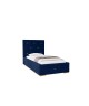 GOLDEN PREMIUM single upholstered bedroom bed with bed base and storage space for bedding23