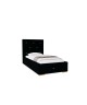GOLDEN PREMIUM single upholstered bedroom bed with bed base and storage compartment for bedding