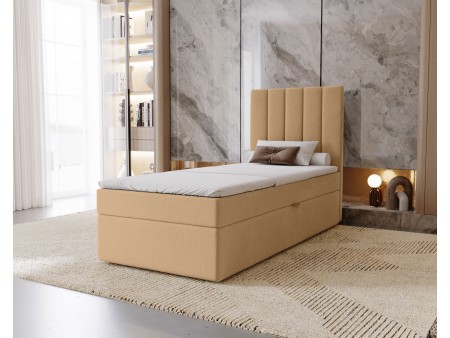 NERO – gepolstertes Einzelbett für das Schlafzimmer mit integrierter Matratze und Stauraum22