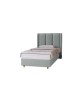 BELLA-Einzelbett für das Schlafzimmer mit Polsterung, Bettrahmen und Bettkasten4