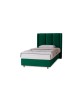 BELLA-Einzelbett für das Schlafzimmer mit Polsterung, Lattenrost und Bettkasten 1